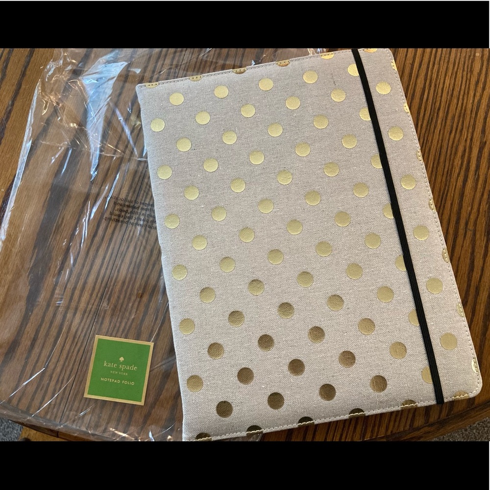 kate spade Notepad Folio - NEW!